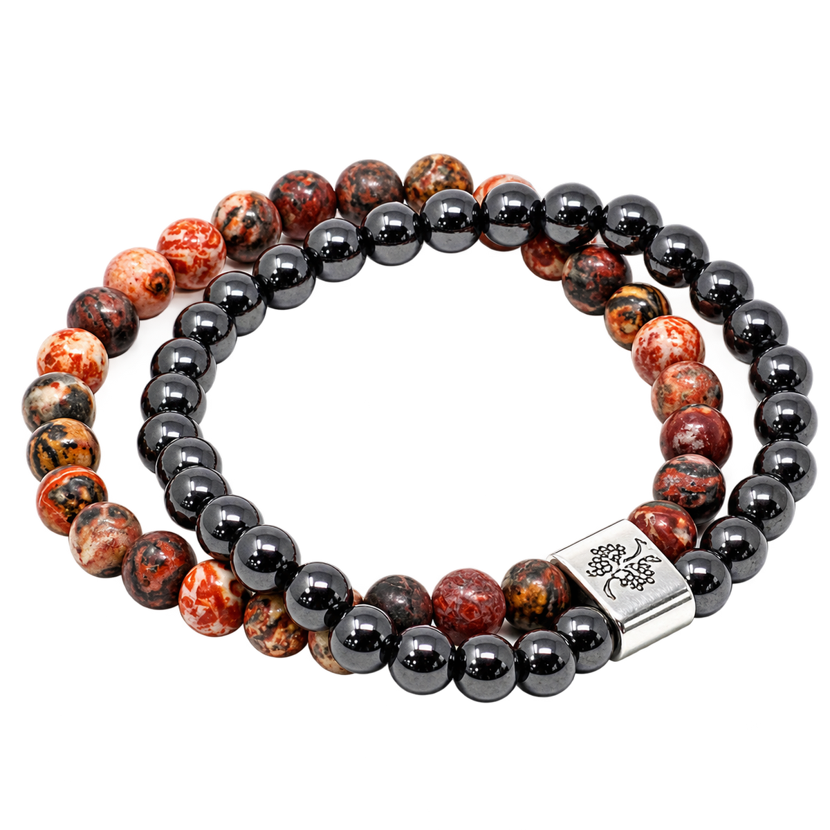Leopard Skin Jasper Balance Bracelet