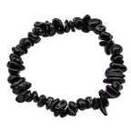 Black Agate Chipstone Bracelet