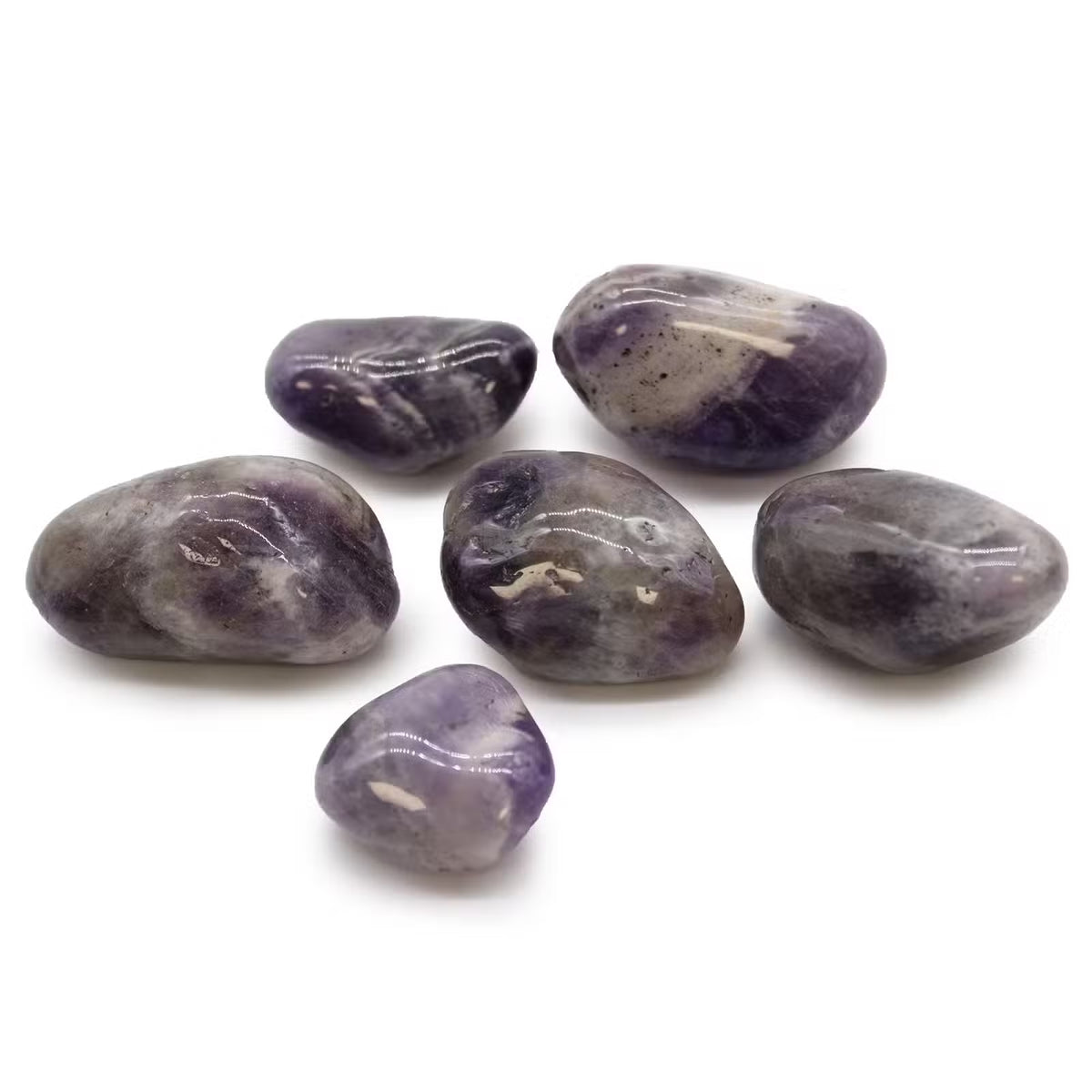 Amethyst Tumbled Stones (Set of 6)