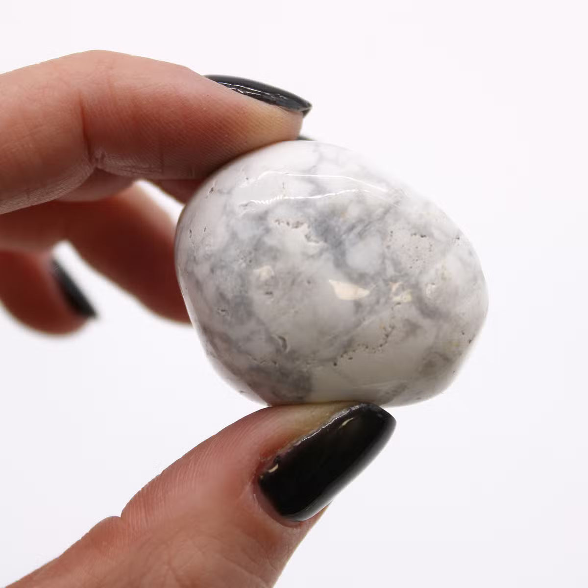 Howlite Tumbled Stones (Set of 6)